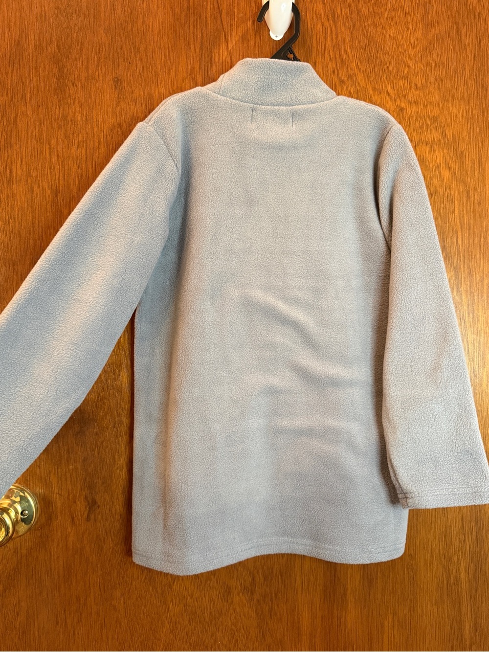 NWT Mud Kingdom Kids Blue/Gray Fleece Mock Neck Pullover Sweater Size 150 (US 1 - Picture 3 of 6